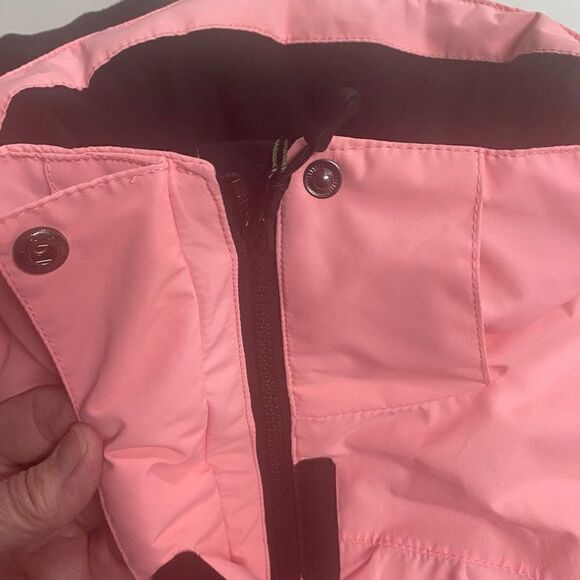 FREE SOLDIER Women’s Waterproof Ski Snow Rain Jacket Medium Pink Fleece New - Picture 7 of 13